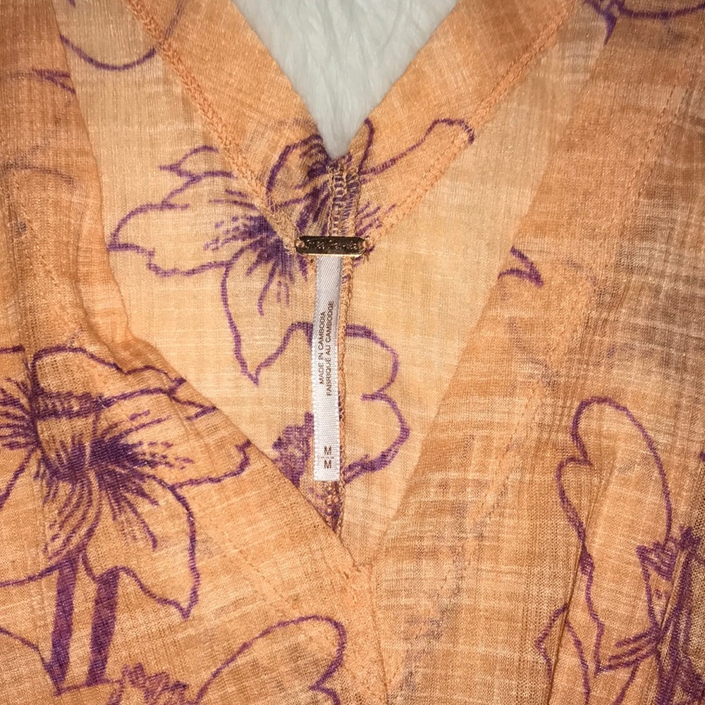 Free People One Dance floral blouse - Picture 7 of 8